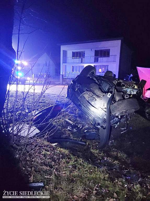 Tragiczny wypadek pod Łosicami