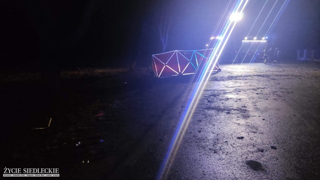 Tragiczny wypadek pod Łosicami