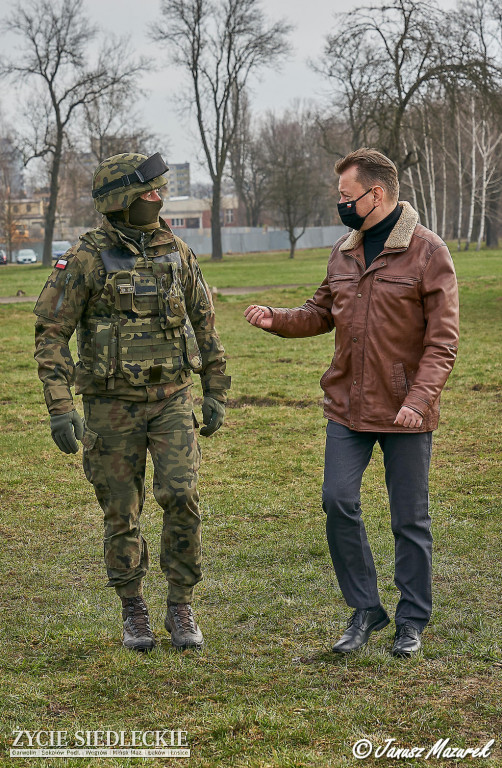 Minister Błaszczak w Siedlcach