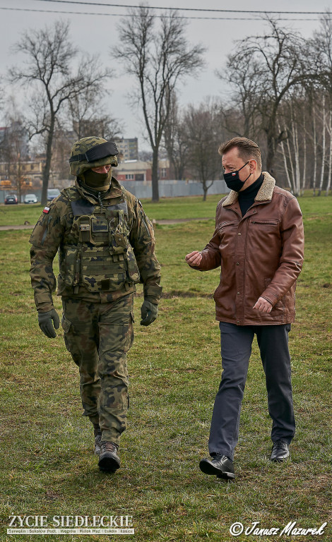 Minister Błaszczak w Siedlcach