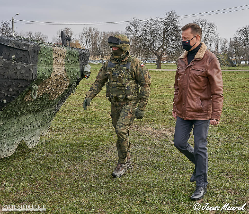 Minister Błaszczak w Siedlcach