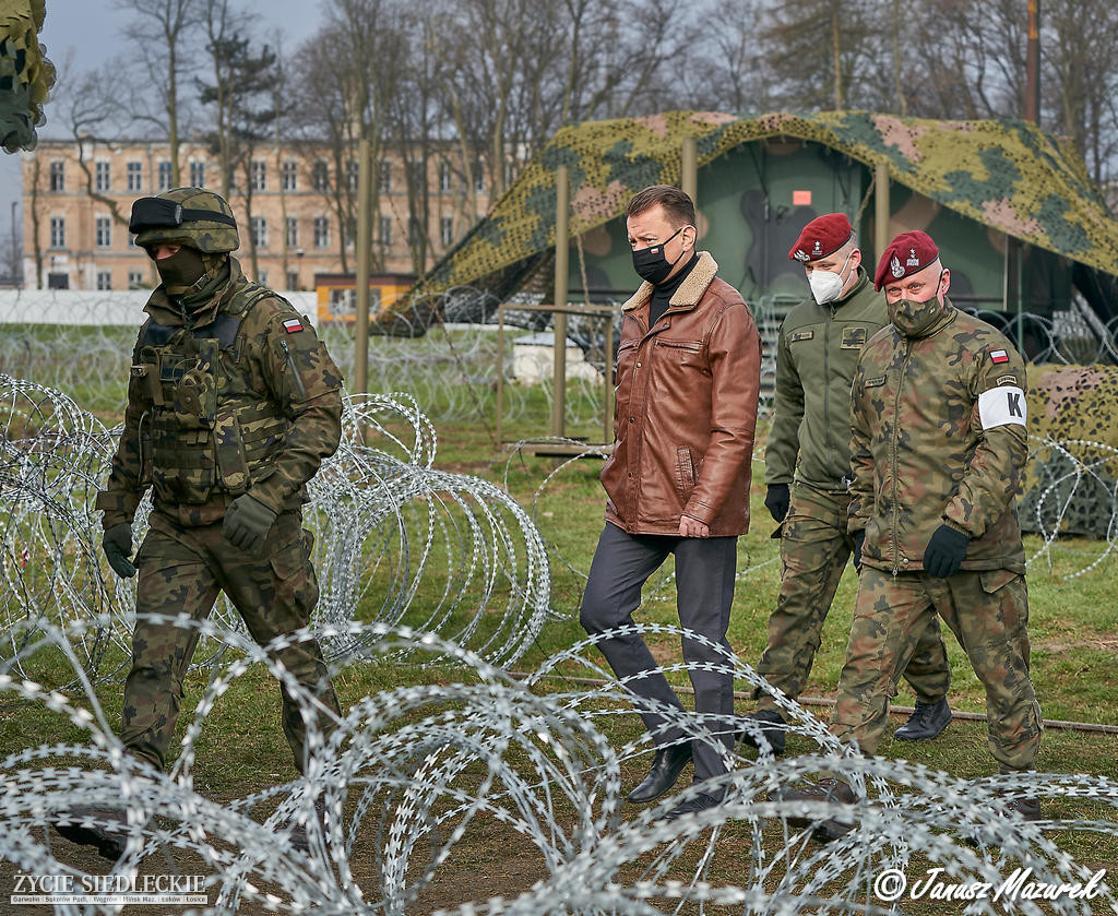 Minister Błaszczak w Siedlcach