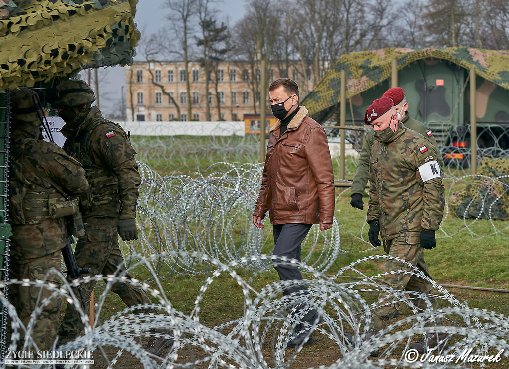 Minister Błaszczak w Siedlcach