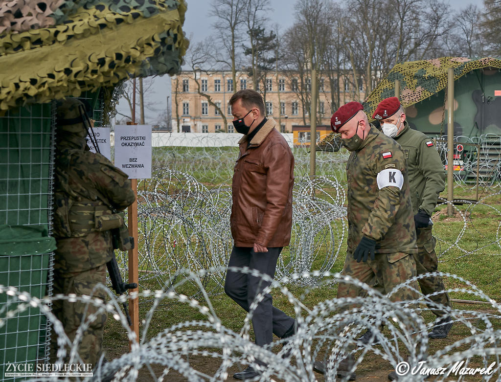 Minister Błaszczak w Siedlcach