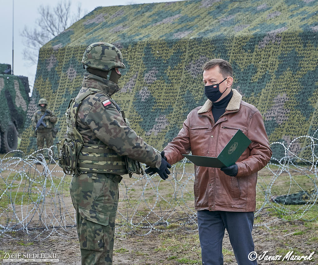 Minister Błaszczak w Siedlcach