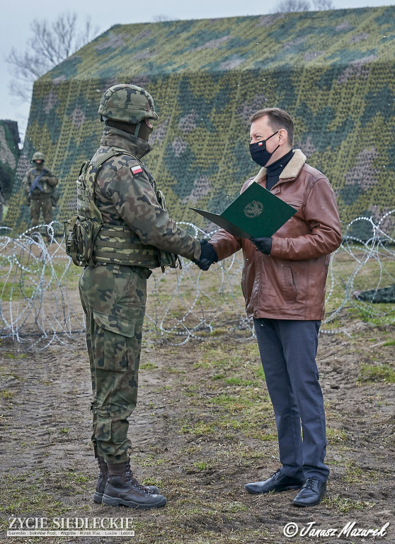Minister Błaszczak w Siedlcach