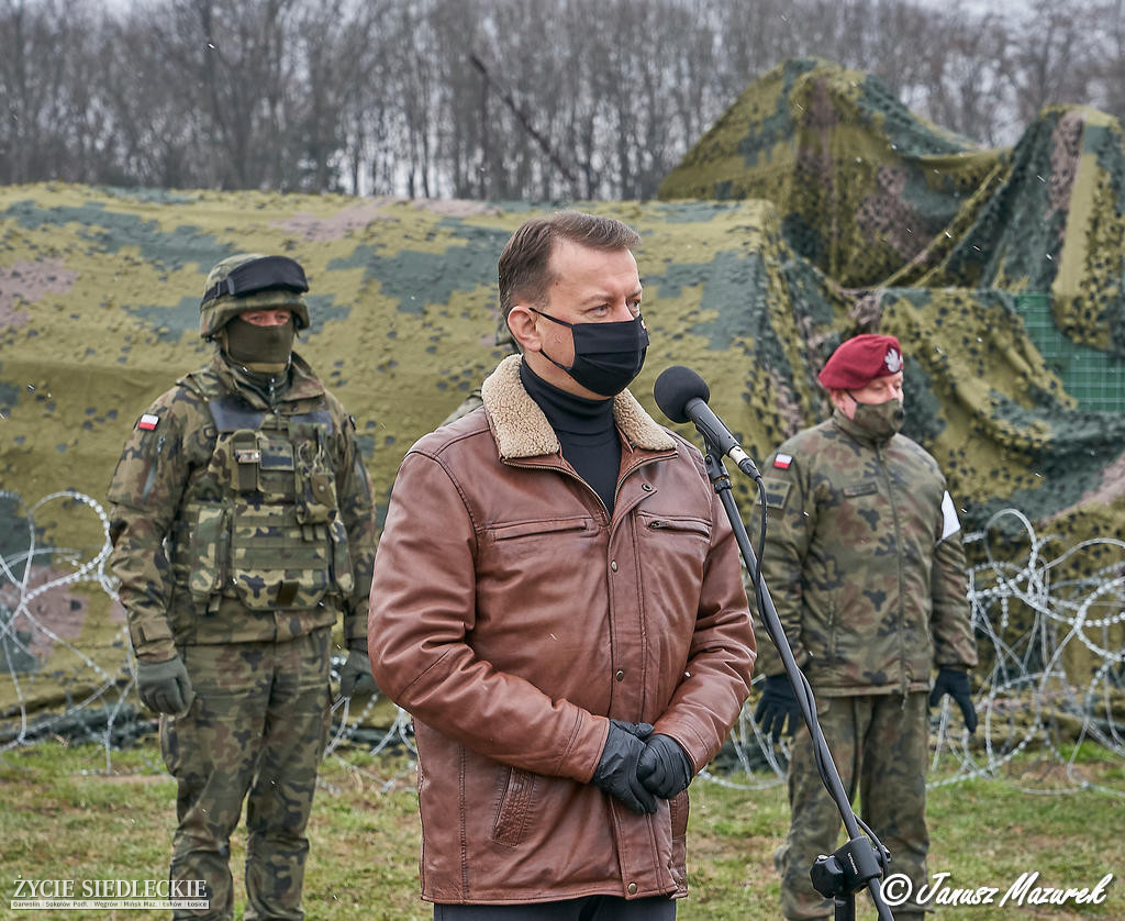Minister Błaszczak w Siedlcach