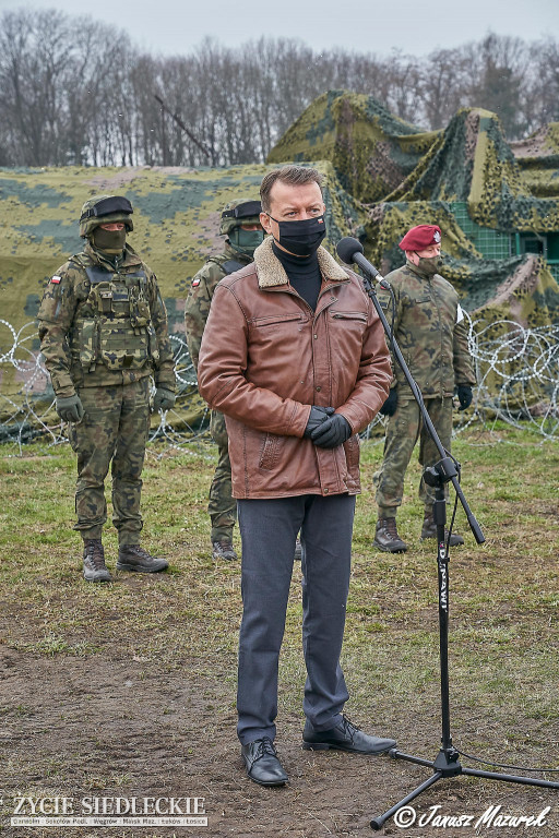 Minister Błaszczak w Siedlcach