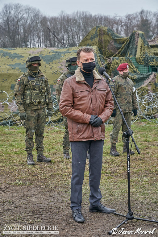 Minister Błaszczak w Siedlcach