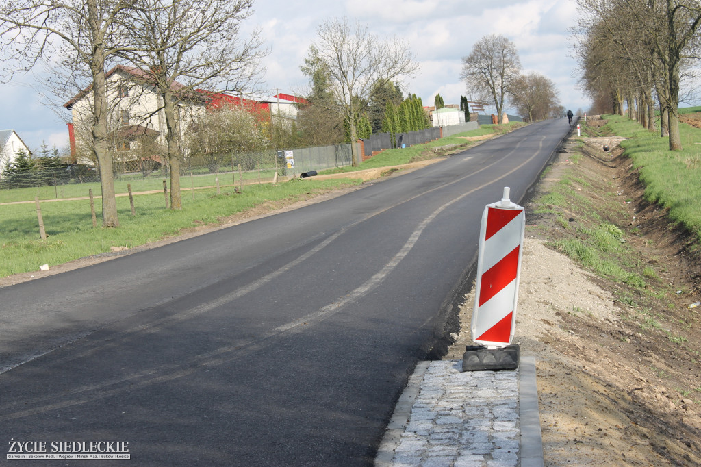 Łosickie inwestycje drogowe na początku maja