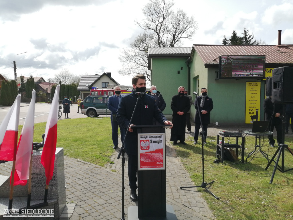 Świętowanie 3 Maja w Cegłowie