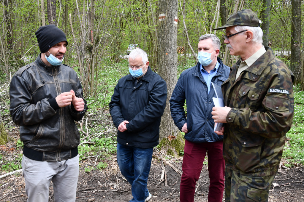 Interwencja w Lesie Sekulskim