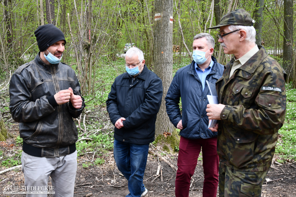 Interwencja w Lesie Sekulskim