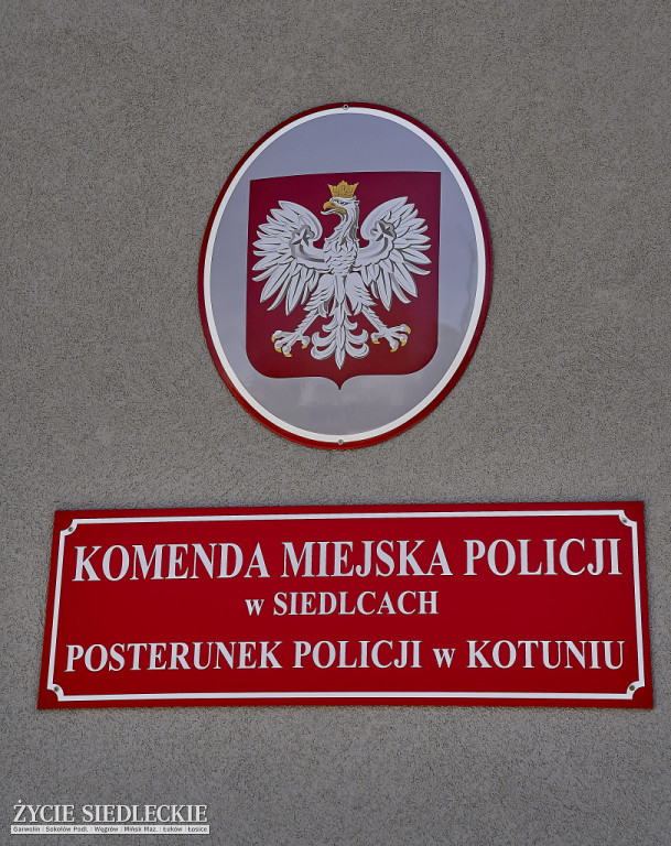 Nowy posterunek policji w Kotuniu