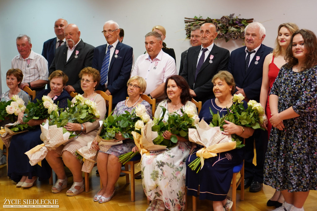 Jubileusz 50-lecia pożycia małżeńskiego w Gminie Siedlce