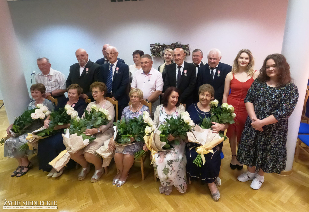 Jubileusz 50-lecia pożycia małżeńskiego w Gminie Siedlce