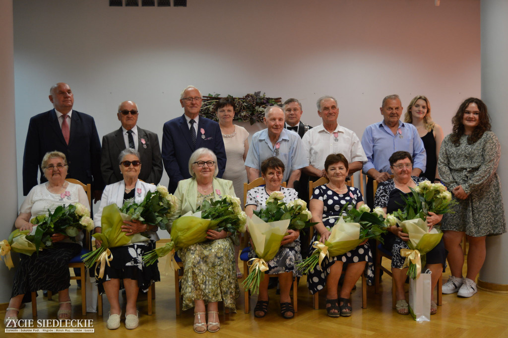 Jubileusz 50-lecia pożycia małżeńskiego w Gminie Siedlce