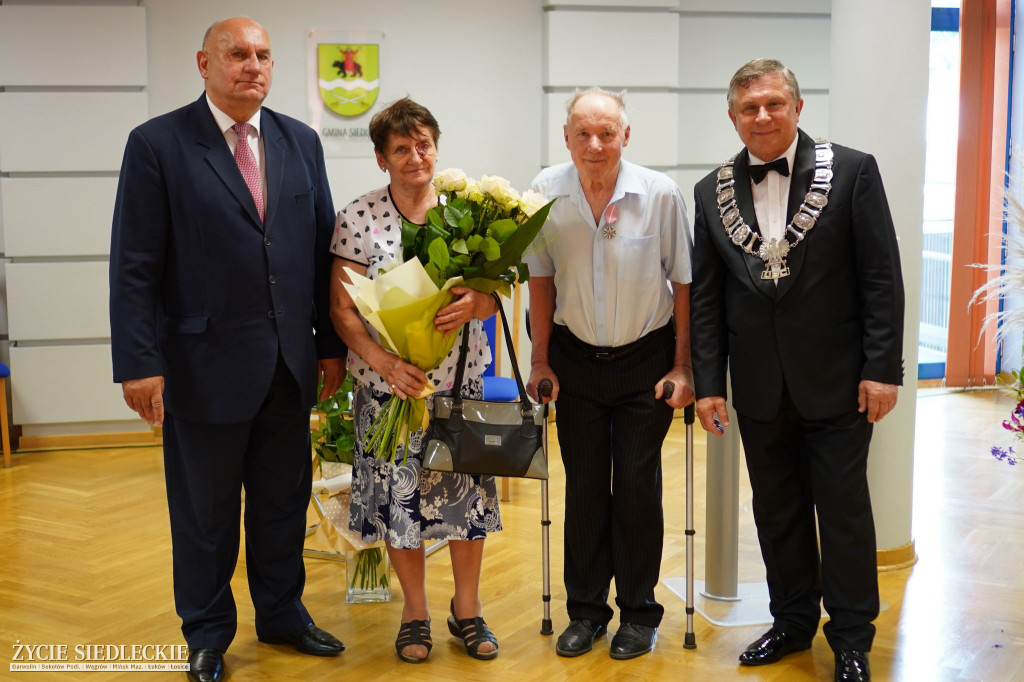 Jubileusz 50-lecia pożycia małżeńskiego w Gminie Siedlce