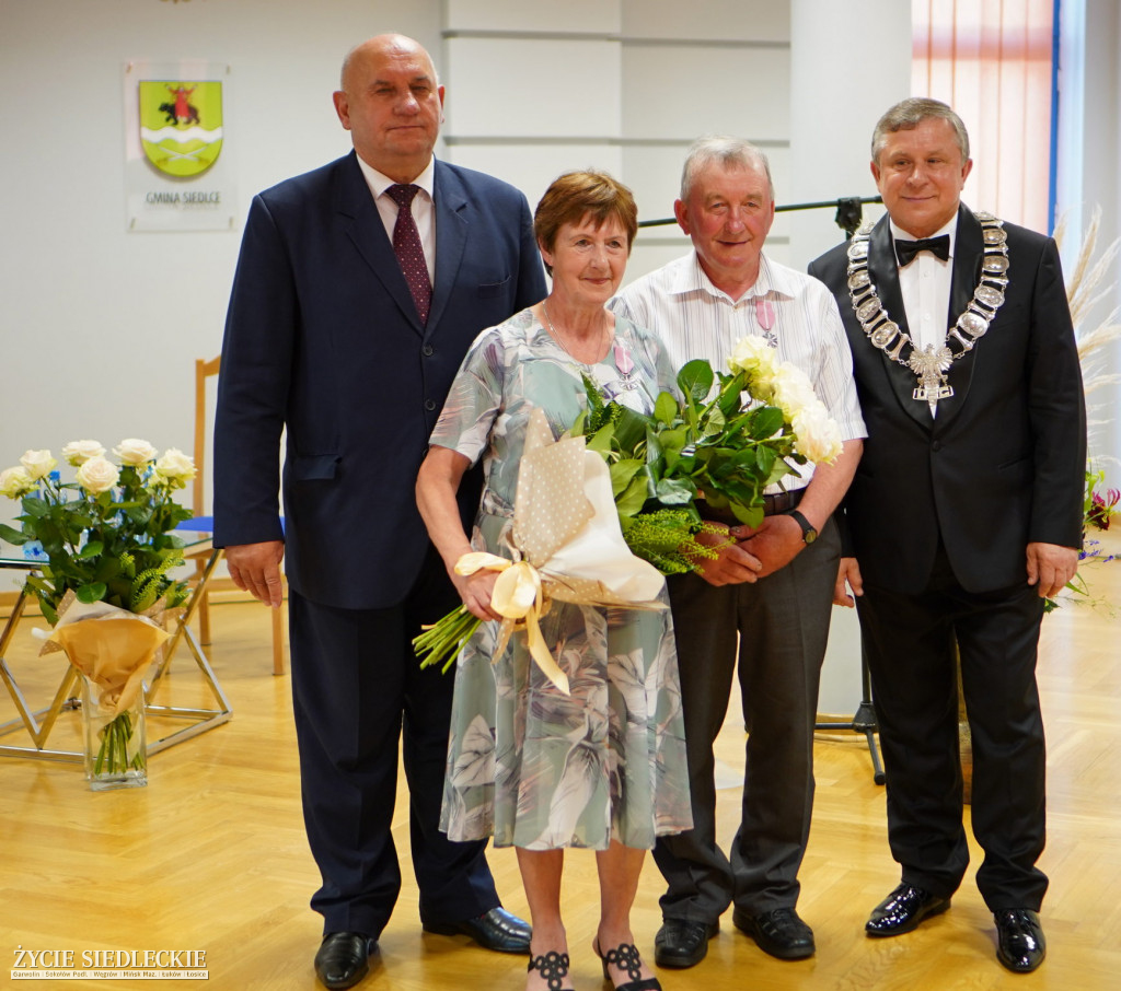 Jubileusz 50-lecia pożycia małżeńskiego w Gminie Siedlce