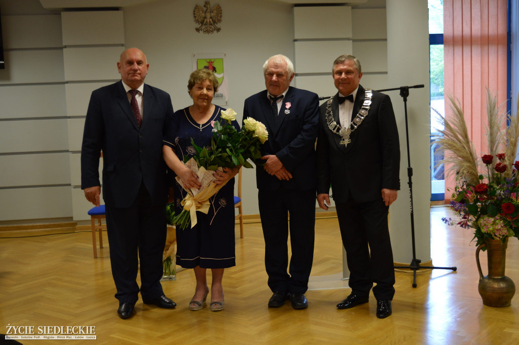 Jubileusz 50-lecia pożycia małżeńskiego w Gminie Siedlce