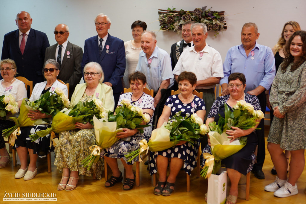 Jubileusz 50-lecia pożycia małżeńskiego w Gminie Siedlce