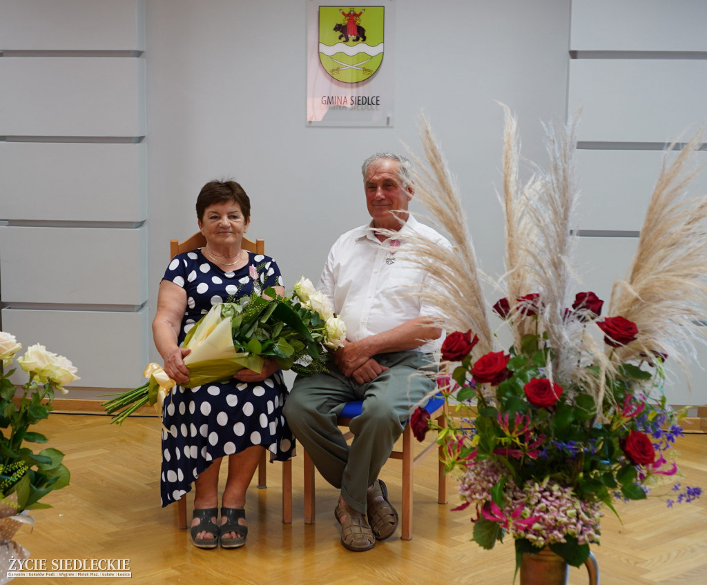 Jubileusz 50-lecia pożycia małżeńskiego w Gminie Siedlce