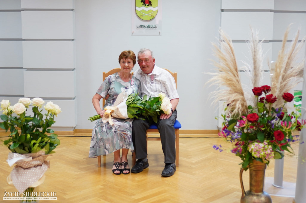 Jubileusz 50-lecia pożycia małżeńskiego w Gminie Siedlce