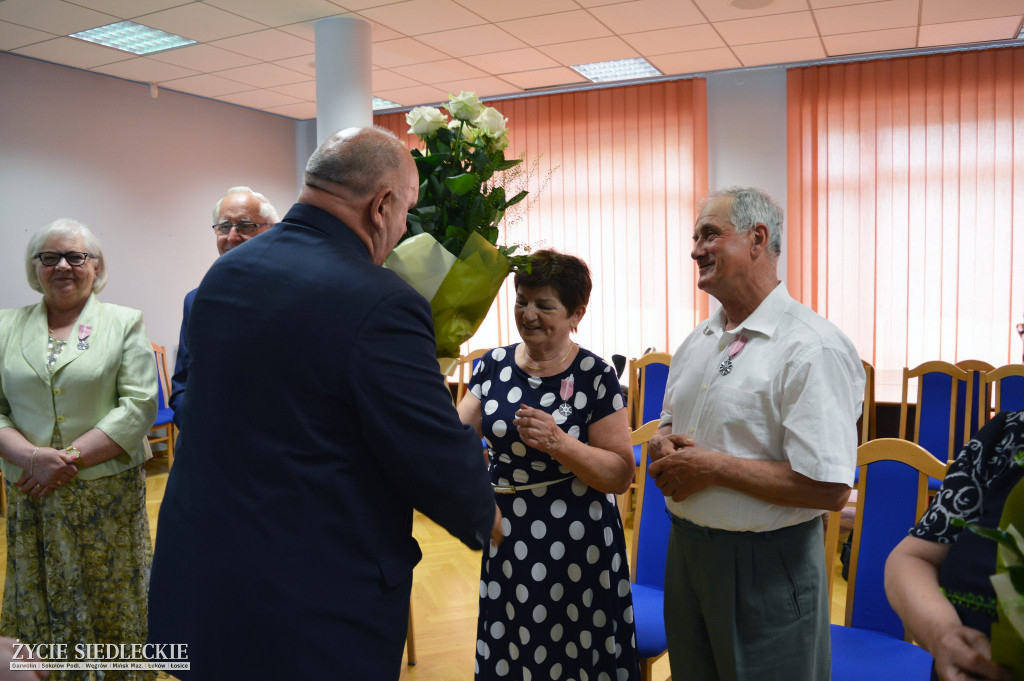 Jubileusz 50-lecia pożycia małżeńskiego w Gminie Siedlce