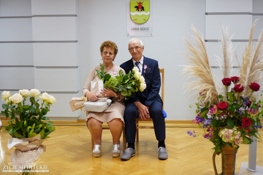 Jubileusz 50-lecia pożycia małżeńskiego w Gminie Siedlce