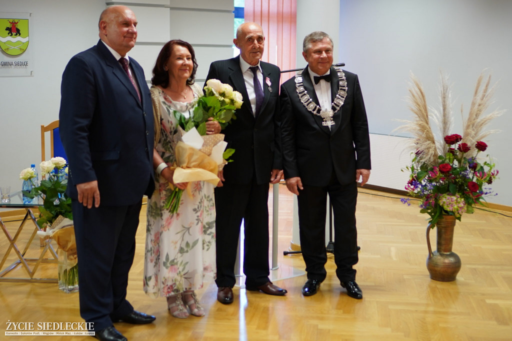 Jubileusz 50-lecia pożycia małżeńskiego w Gminie Siedlce