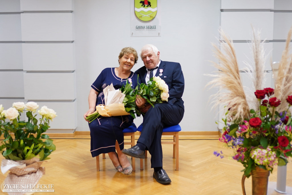 Jubileusz 50-lecia pożycia małżeńskiego w Gminie Siedlce