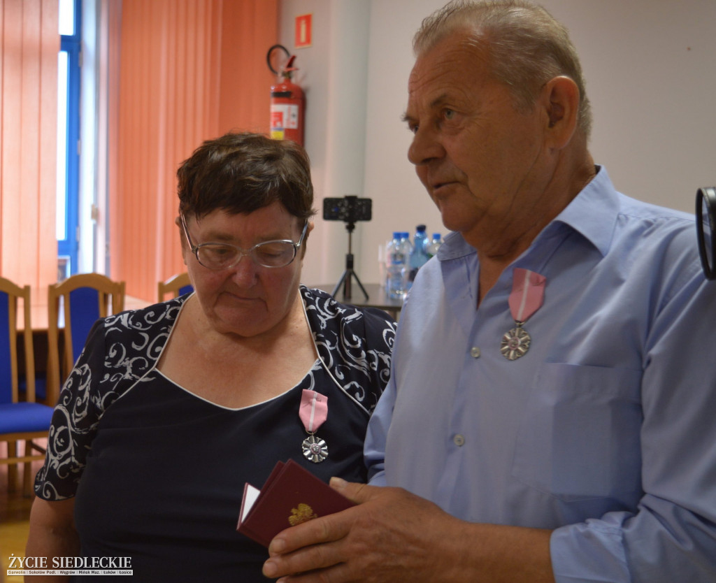 Jubileusz 50-lecia pożycia małżeńskiego w Gminie Siedlce