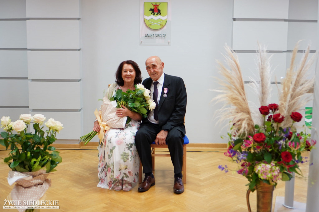 Jubileusz 50-lecia pożycia małżeńskiego w Gminie Siedlce