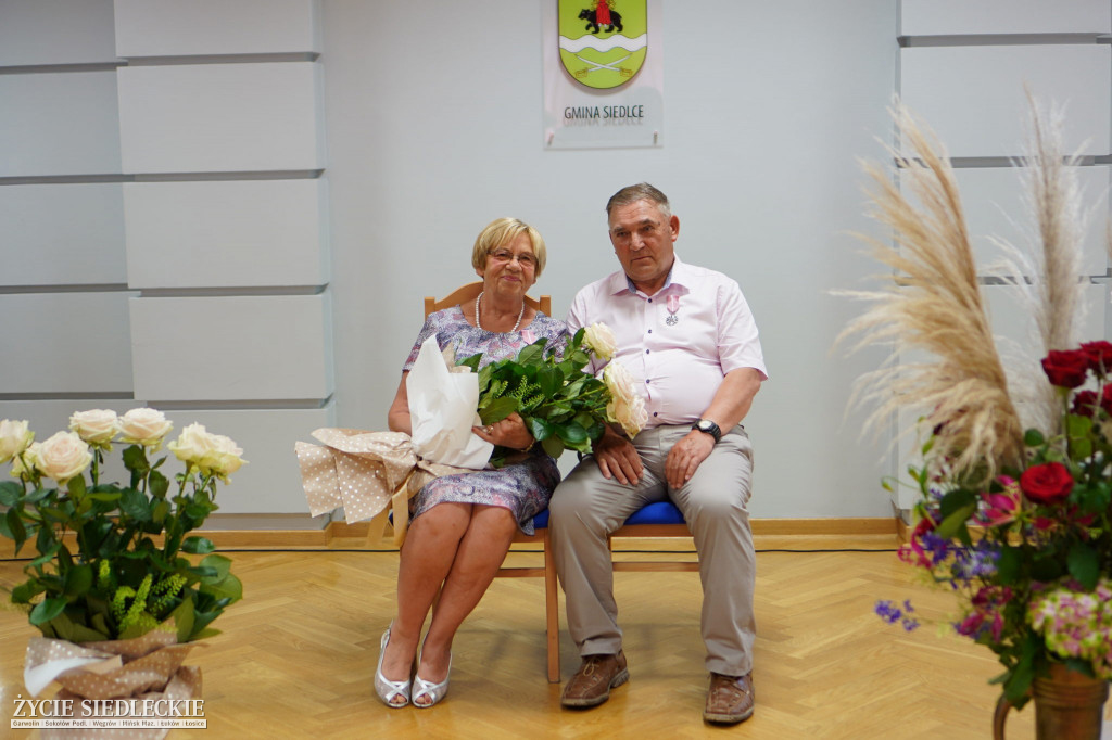 Jubileusz 50-lecia pożycia małżeńskiego w Gminie Siedlce