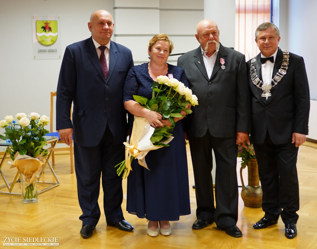 Jubileusz 50-lecia pożycia małżeńskiego w Gminie Siedlce