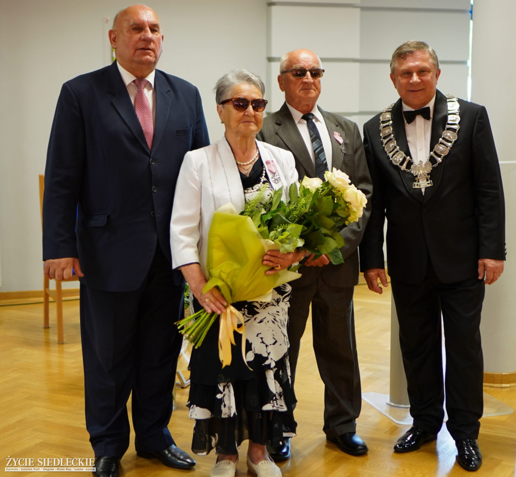 Jubileusz 50-lecia pożycia małżeńskiego w Gminie Siedlce