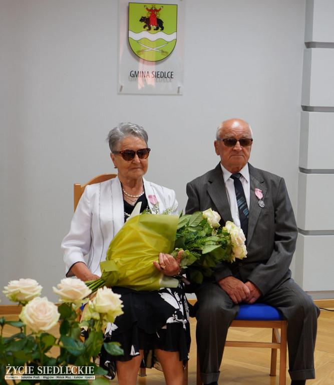 Jubileusz 50-lecia pożycia małżeńskiego w Gminie Siedlce