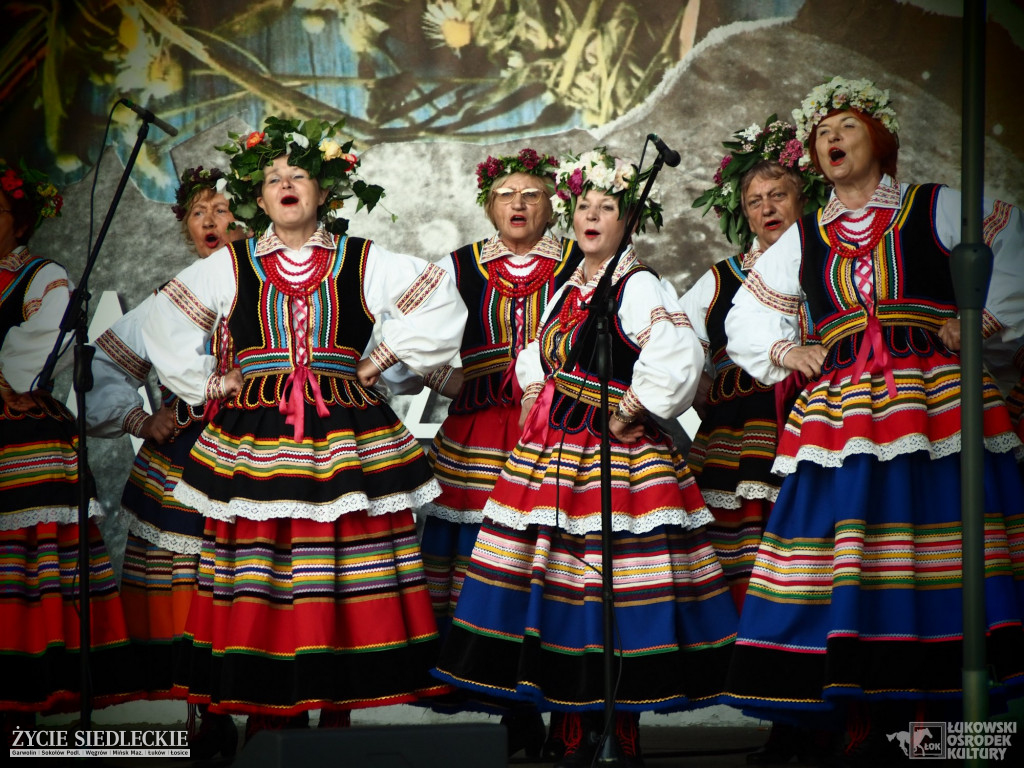 Kolorowe wianki popłynęły Krzną