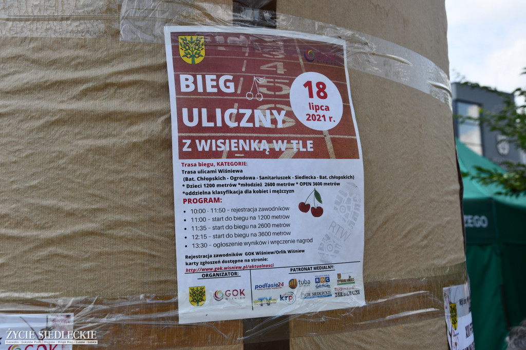 Wisienka na pierwszym planie