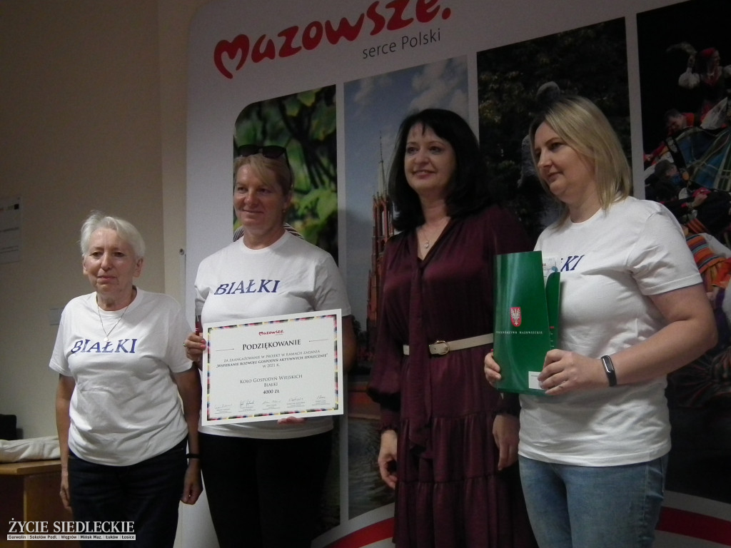 Lokalne organizacje regionu siedleckiego z dofinansowaniem