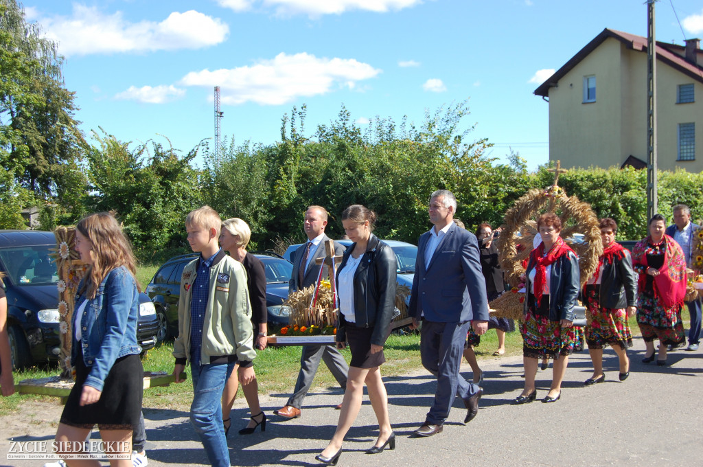 Mieszkańcy gminy dziękowali za plony