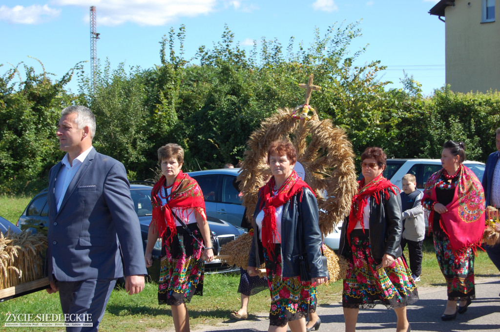Mieszkańcy gminy dziękowali za plony