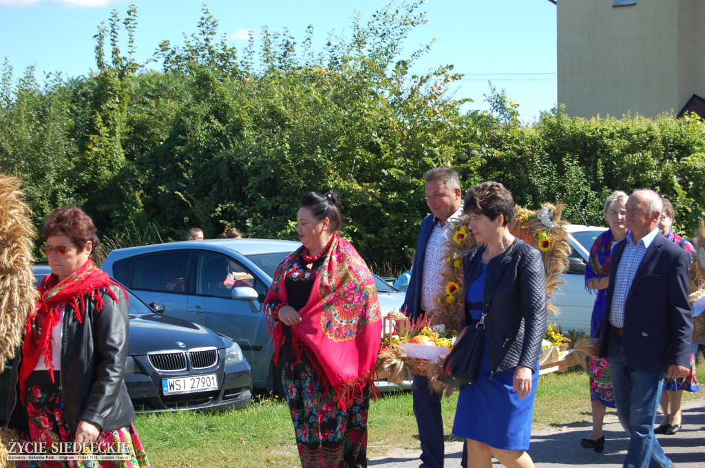 Mieszkańcy gminy dziękowali za plony