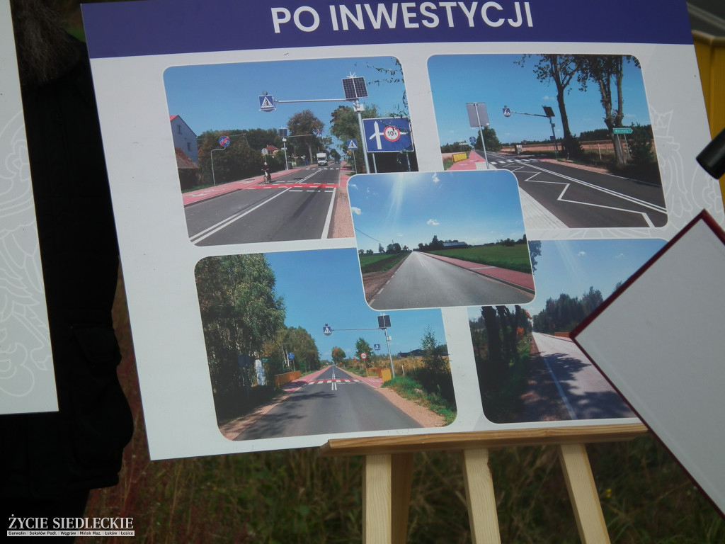 Droga Węgrów - Międzyleś oficjalnie otwarta