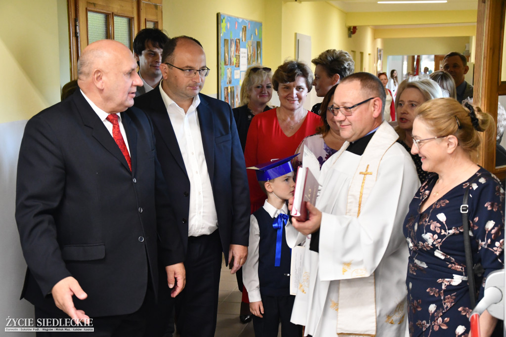 Otwarcie nowej części szkoły w Żelkowie-Kolonii