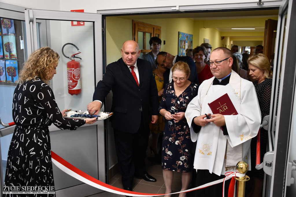 Otwarcie nowej części szkoły w Żelkowie-Kolonii