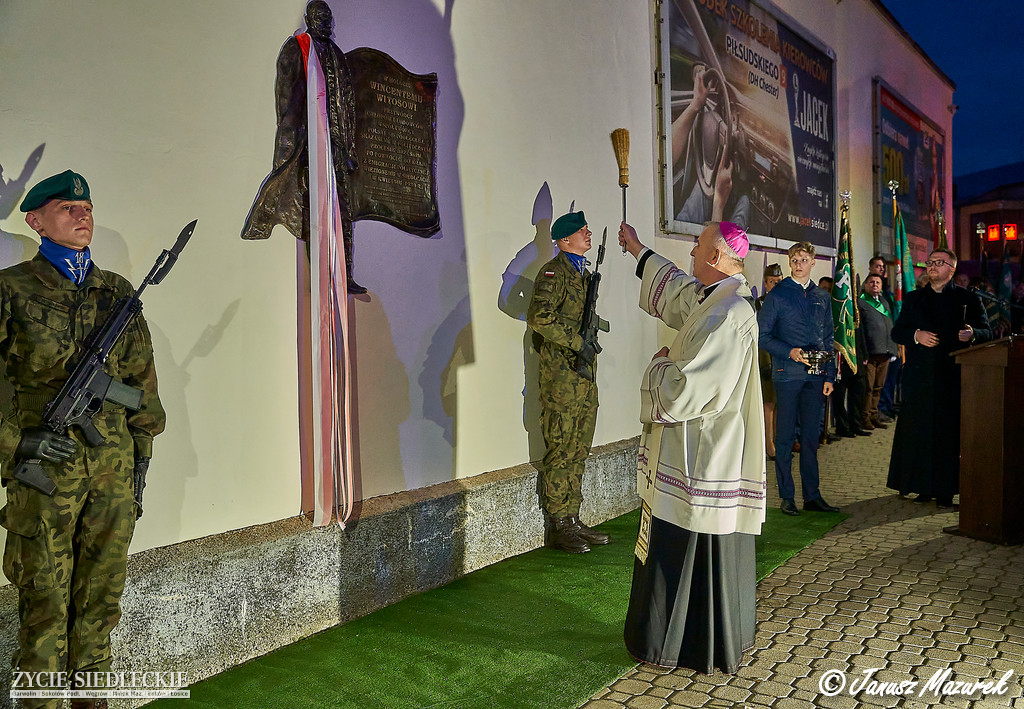 Odsłonięcie tablicy Witosa