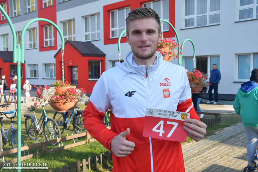 Biegi niepodległościowe w Zbuczynie