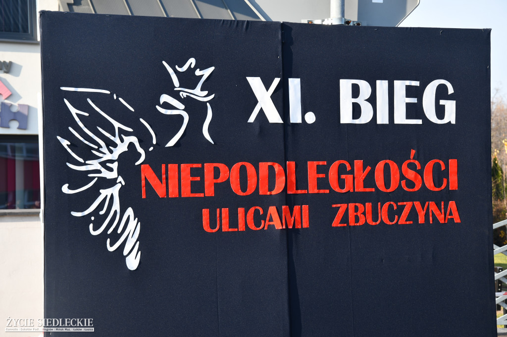 Biegi niepodległościowe w Zbuczynie