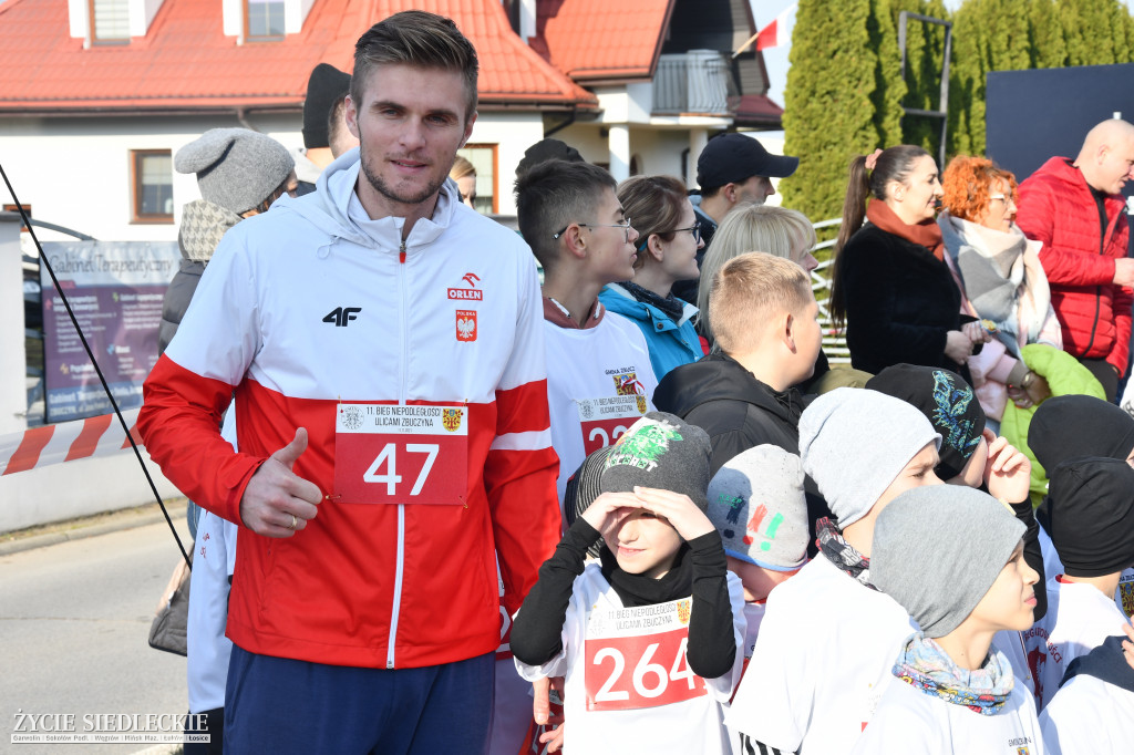 Biegi niepodległościowe w Zbuczynie